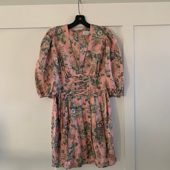 Nwt Zimmermann tempest lace up dress - Picture 5 of 10